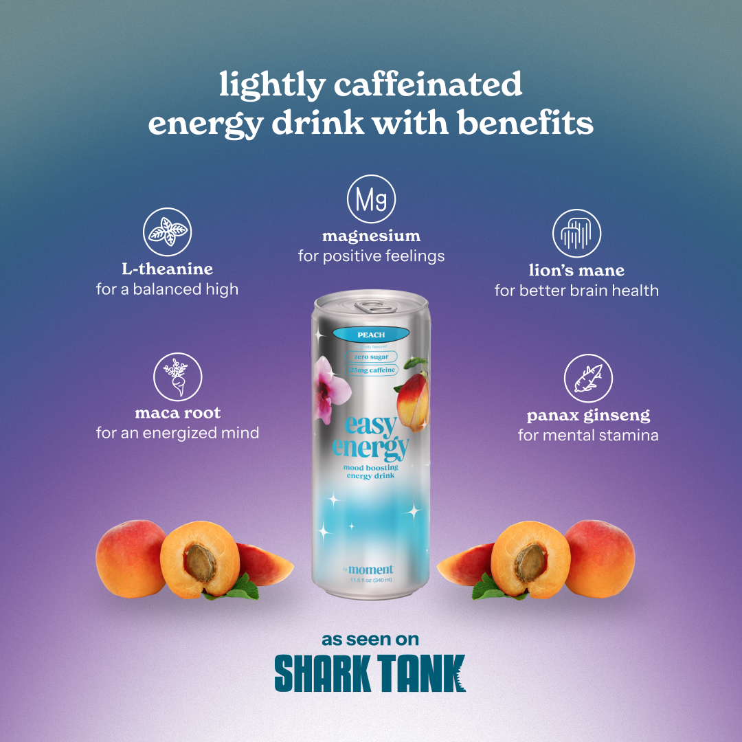 Peach easy energy (12 pack)