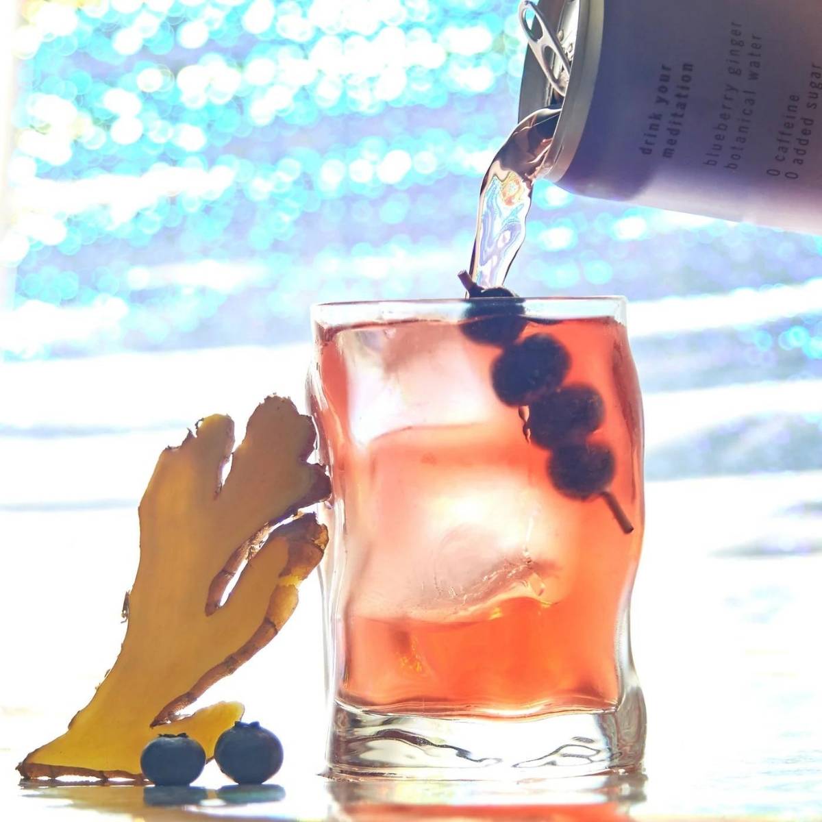 Blueberry Ginger Adaptogen Drink: Product Spotlight