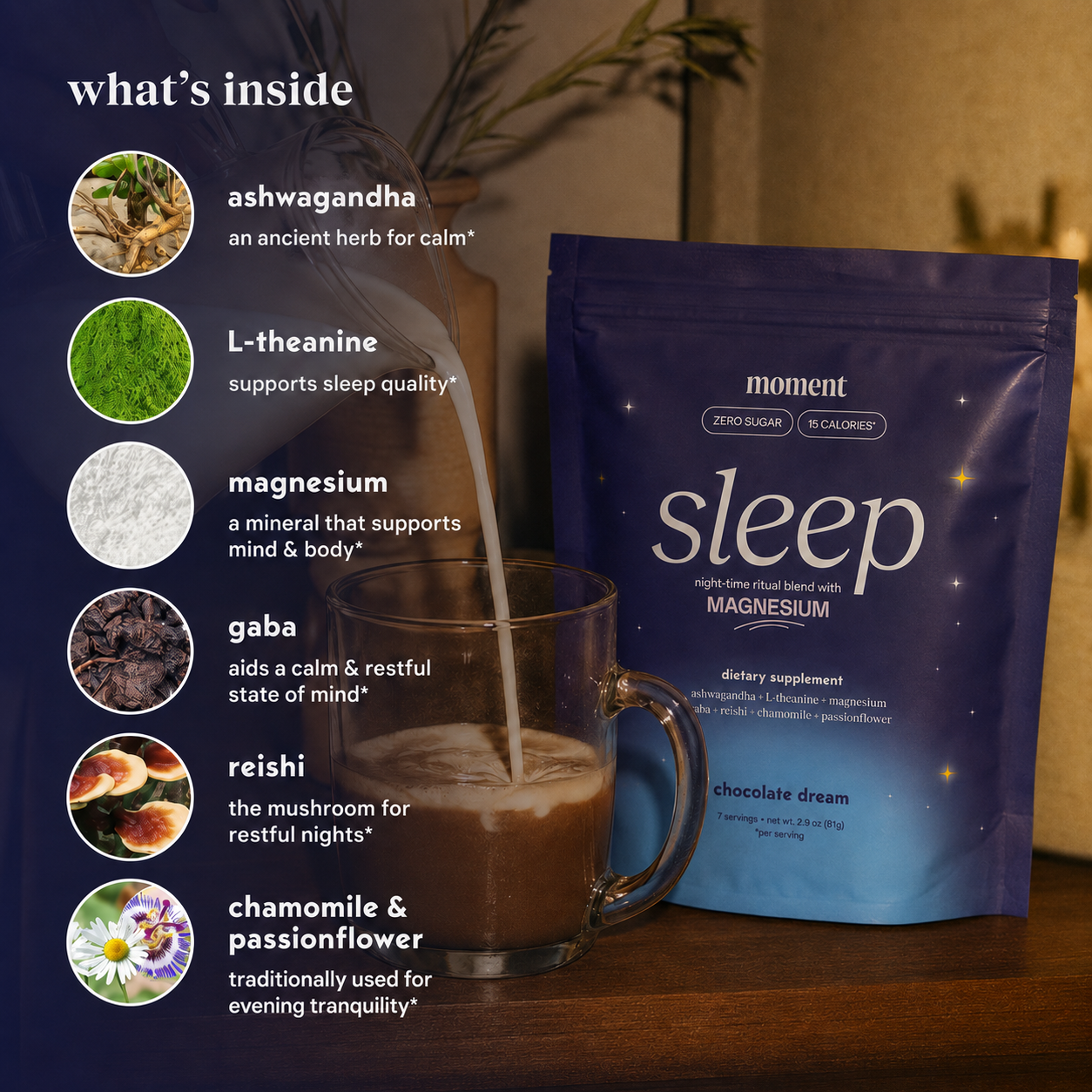 chocolate dream blend for sleep ( 14 servings)