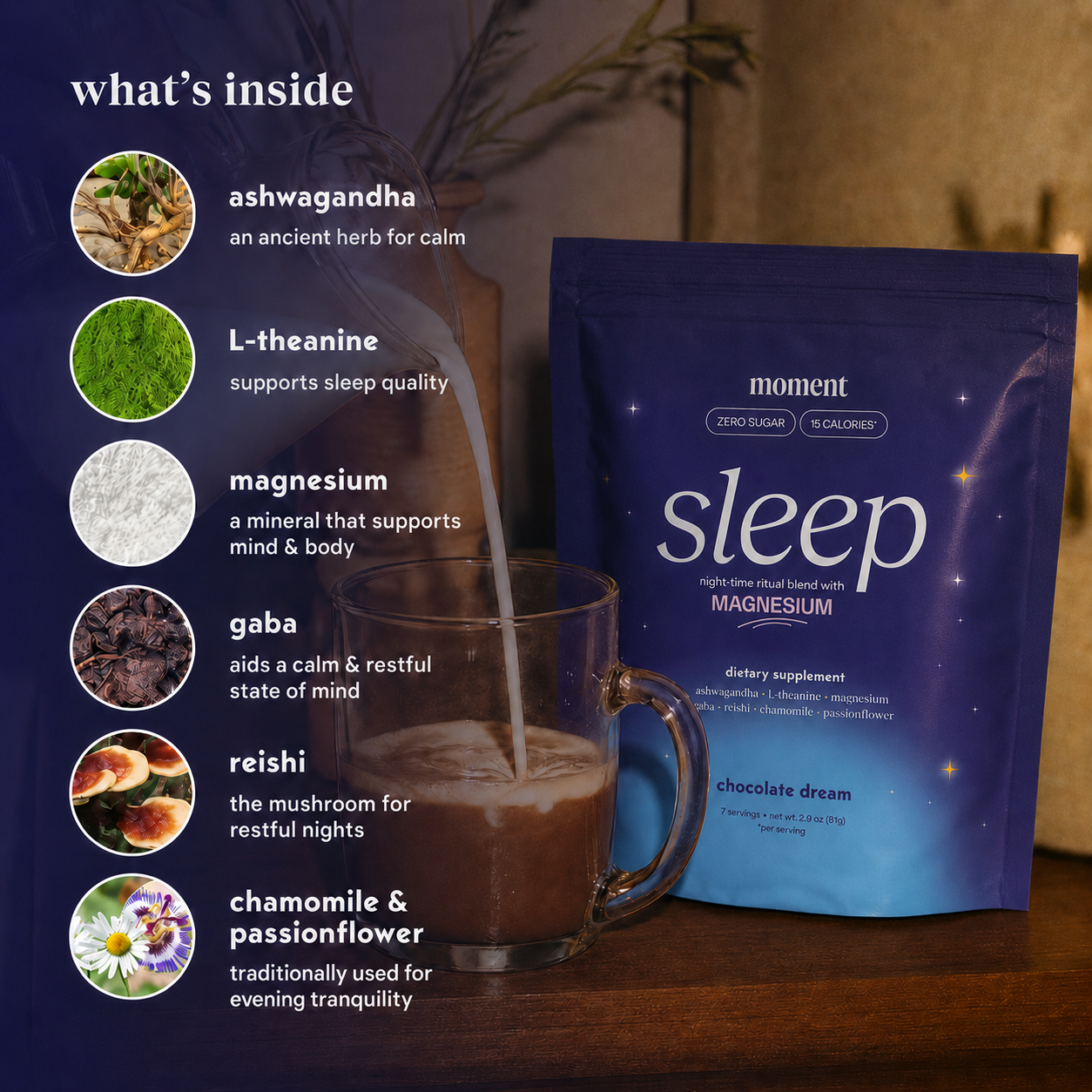 chocolate dream blend for sleep ( 14 servings)