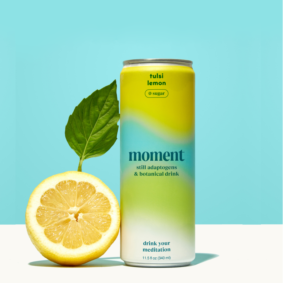 tulsi lemon adaptogen drink (12 pack)