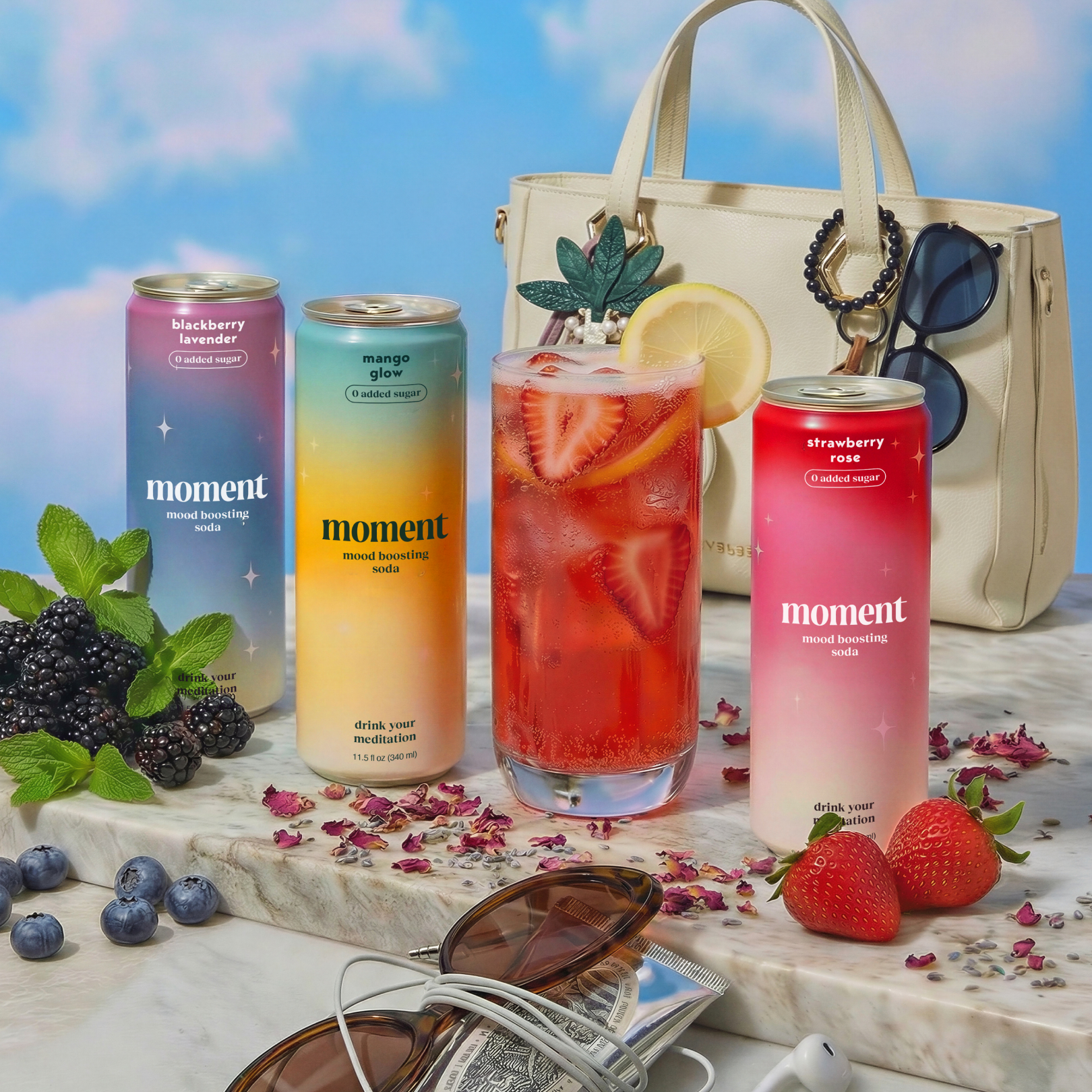 Mood-boosting soda collection | 18 pack