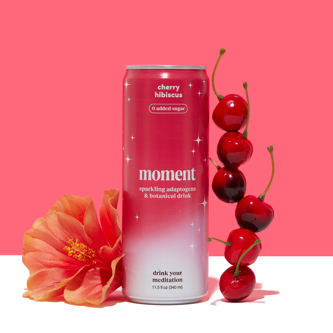 cherry hibiscus adaptogen drink (24 pack)