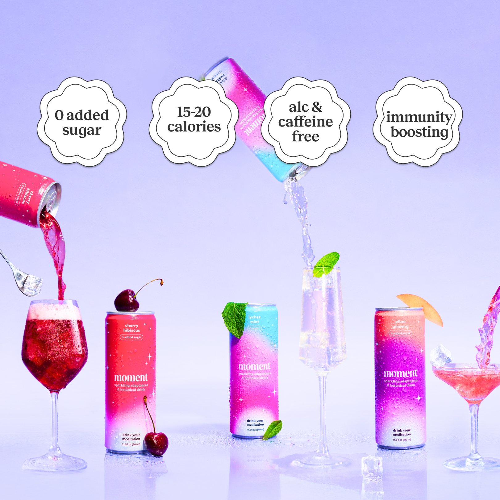 The Moment collection (sparkling & still | 18 pack)