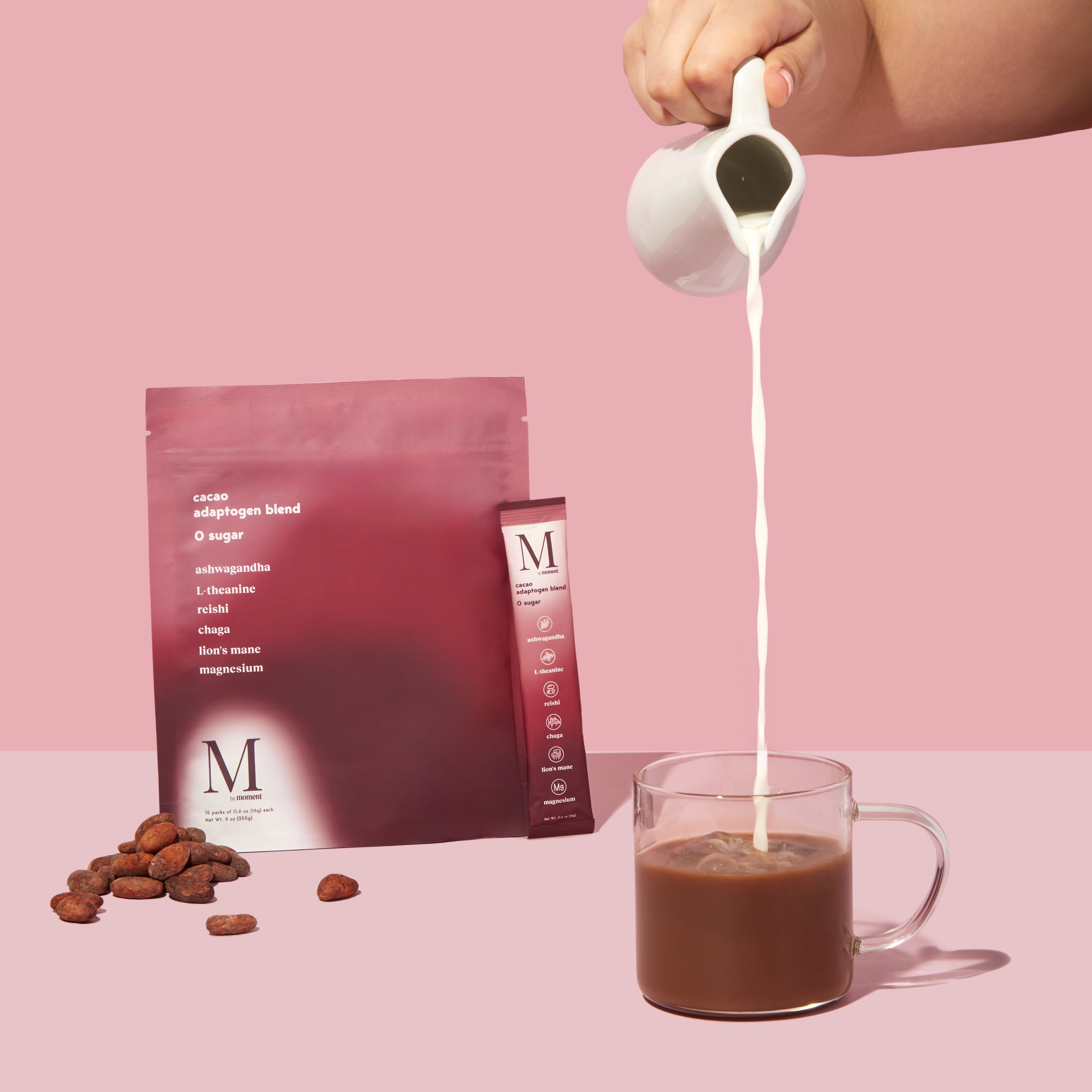adaptogenic hot chocolate - mushroom cacao mix