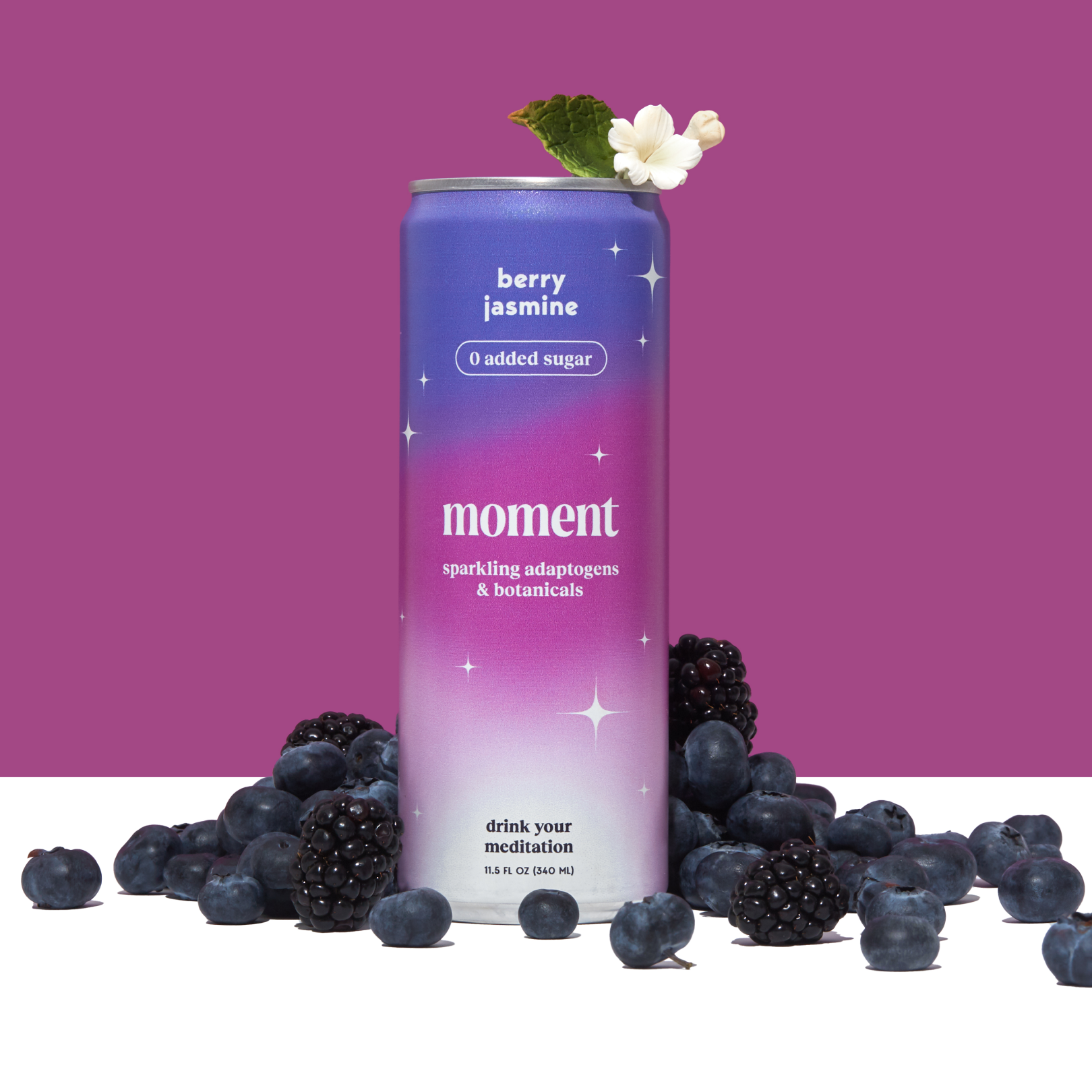 berry jasmine (sparkling mocktail | 12 pack)