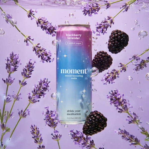 blackberry lavender (botanical soda | 12 pack)