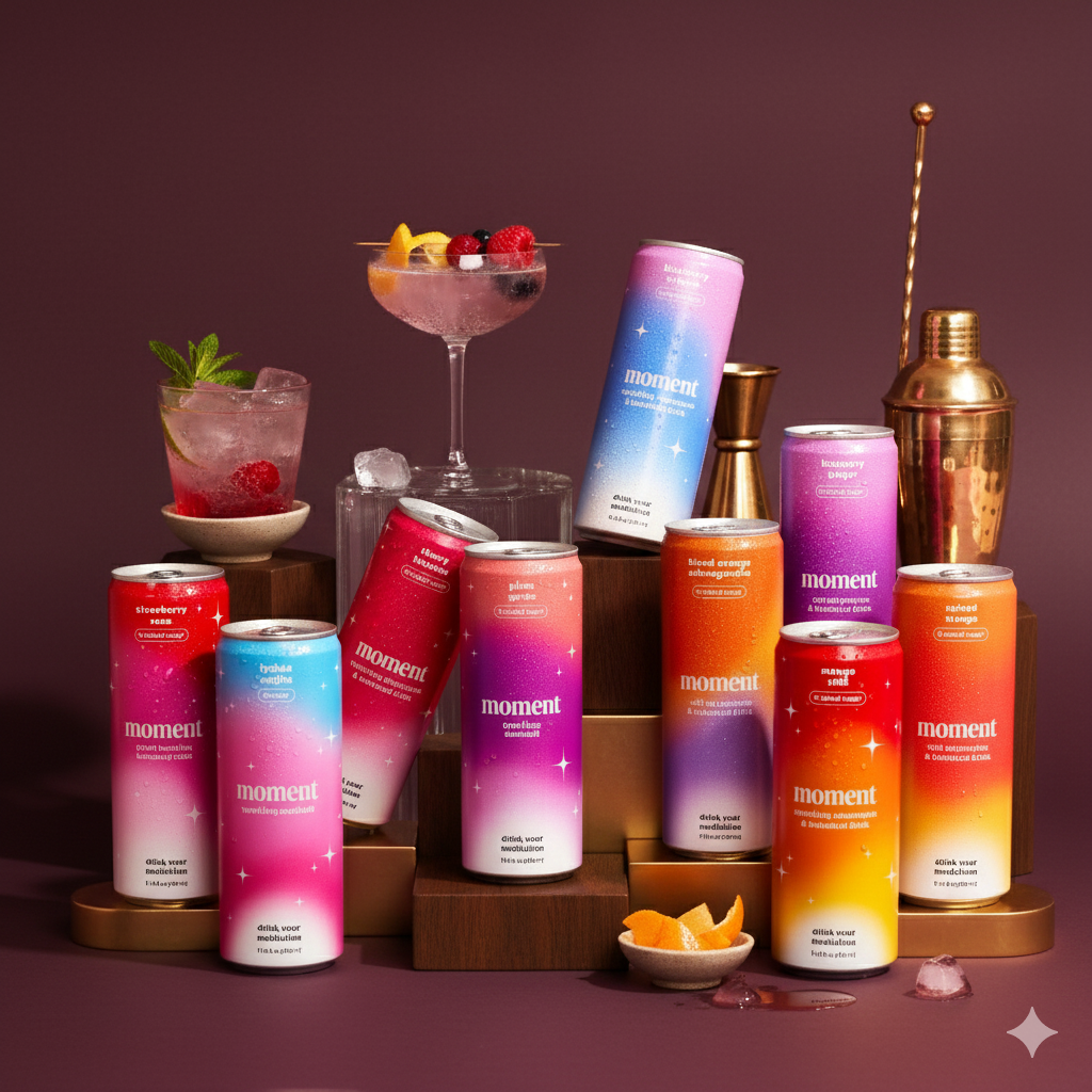 Mood-boost sparkling set