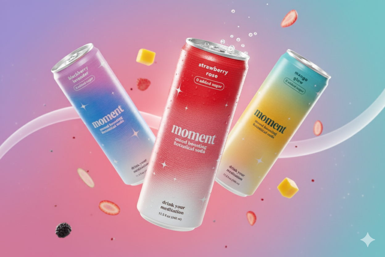 Mood-boosting soda collection | 18 pack)