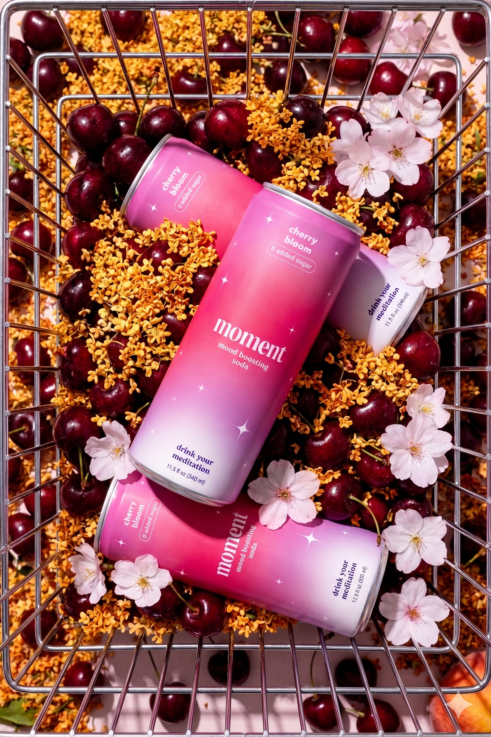 cherry bloom (sparkling mocktail | 12 pack)