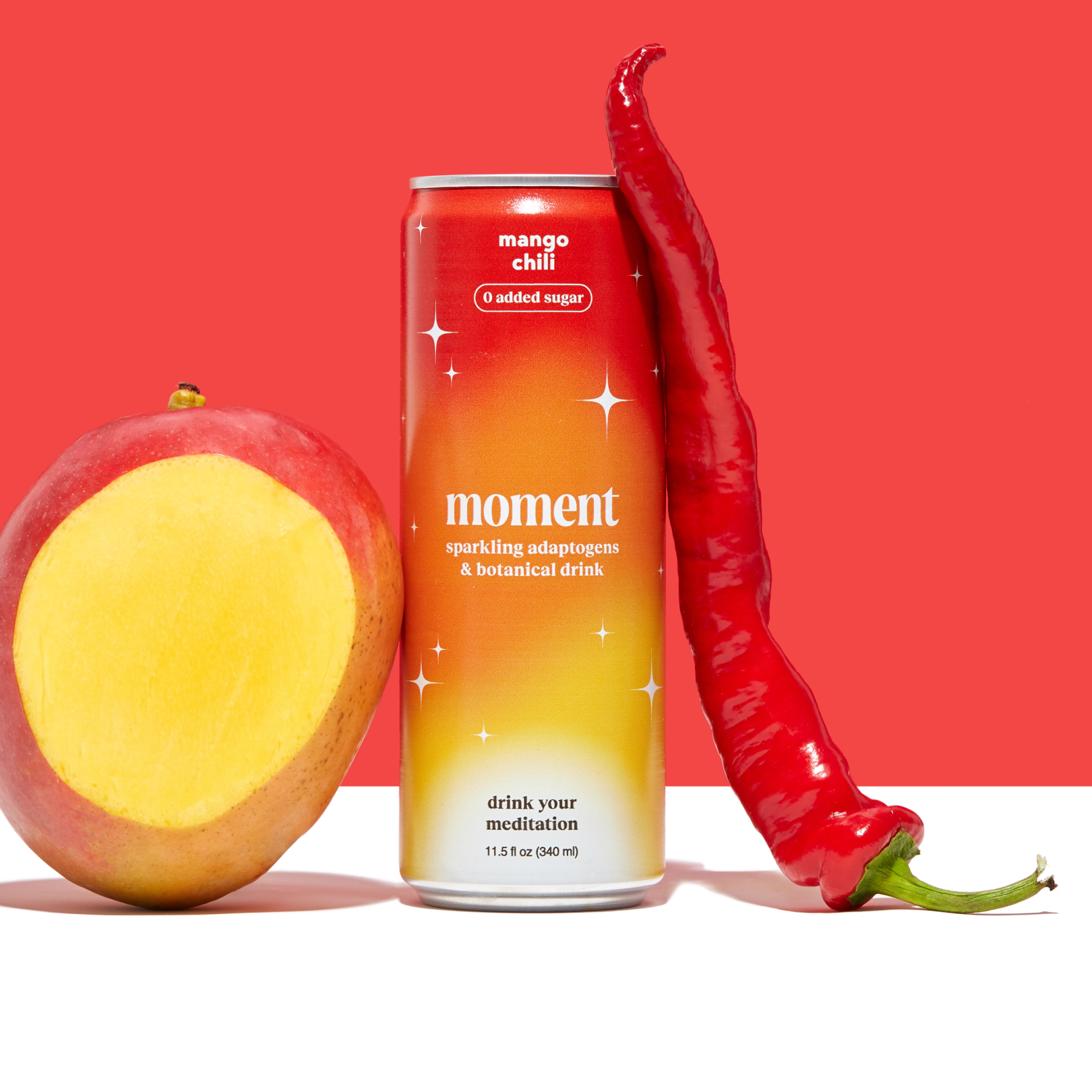 mango chili (botanical soda | 12 pack)