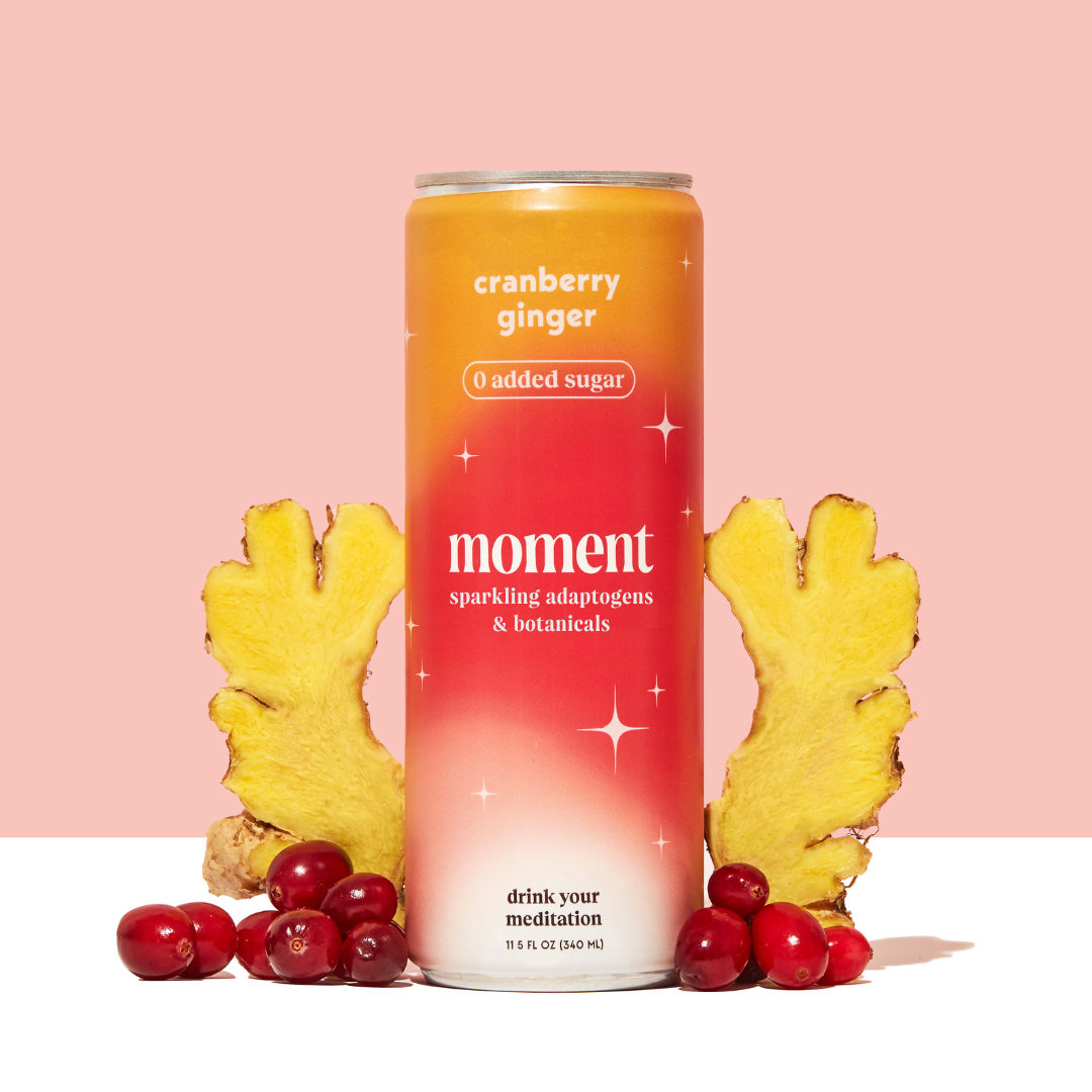 cranberry ginger adaptogen drink (12 pack)