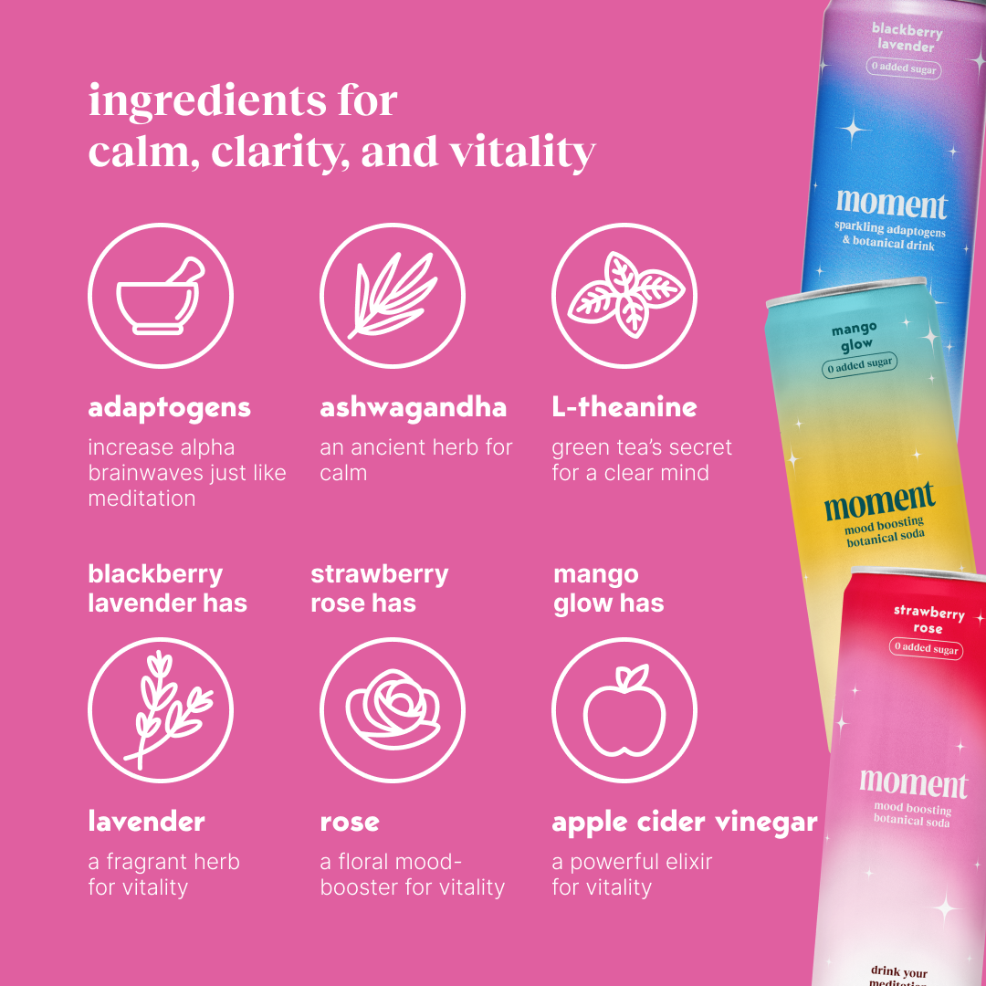 mood-boosting soda variety (botanical soda | 18 pack)