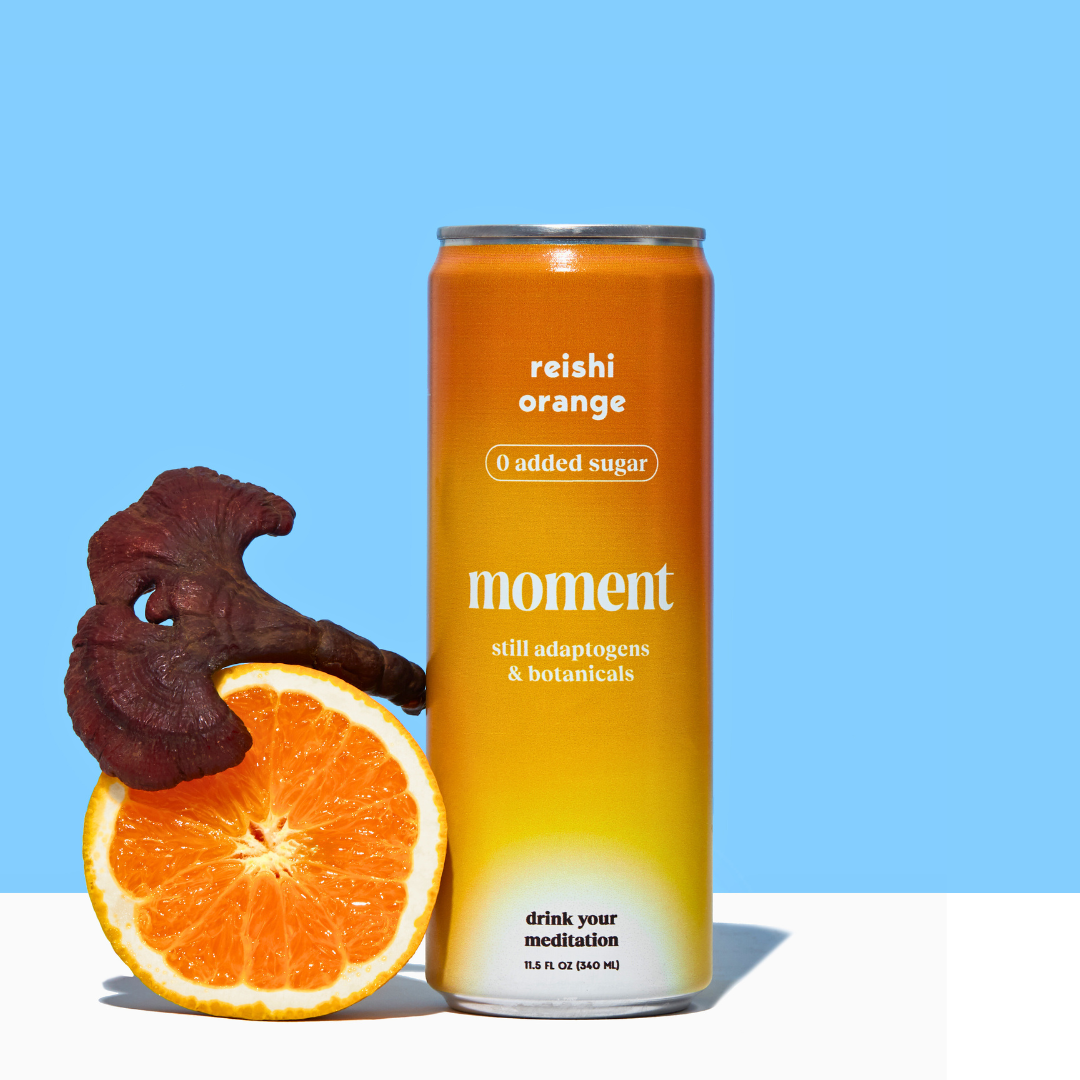 reishi orange adaptogen drink (12 pack)
